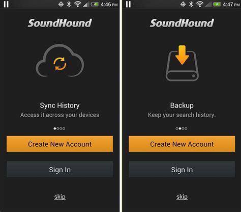 Soundhound Sur Android Permet De Synchroniser Dans Le Cloud Droidsoft