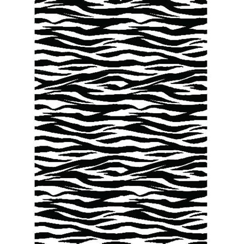 Zebra Print Edible Printed Wafer Paper A4 Au