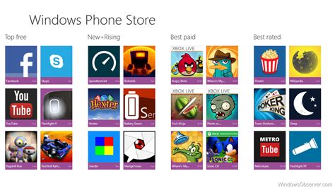 Browse For Windows Phone Apps With Windows Phone Store App On Windows 8