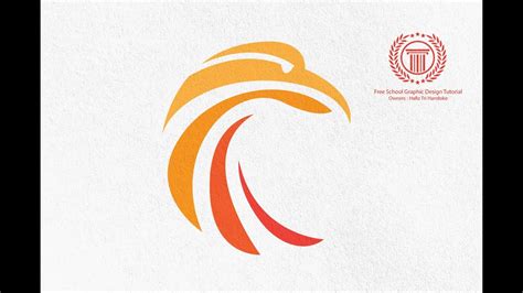 Simple Circle Bird Logo Design Tutorial How To Make A Animal Logo