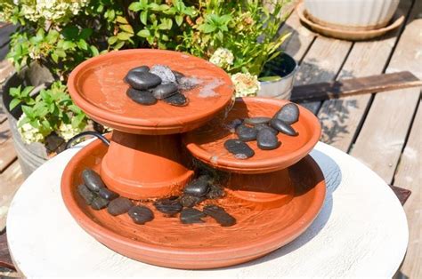 Diy Terra Cotta Pot Fountain Hometalk