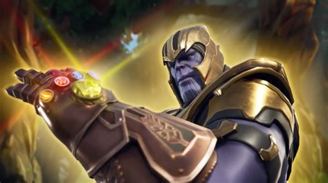 Become The Mighty Titan Thanos In Fortnites Limited Time Mashup