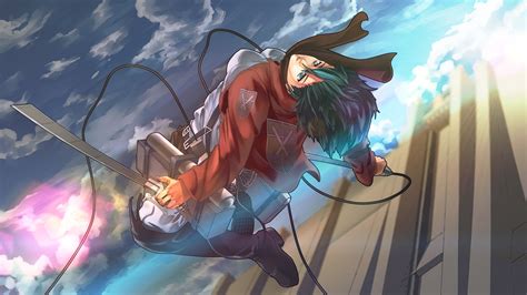Shingeki No Kyojin Mikasa Ackerman Wallpapers Hd Desktop And Mobile