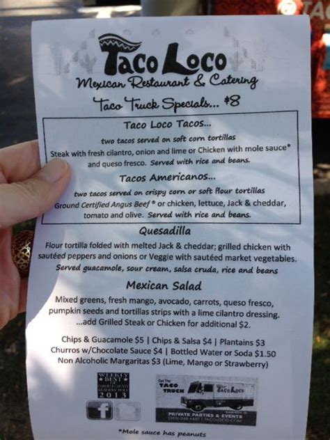 Local Travel Taco Loco Food Truck