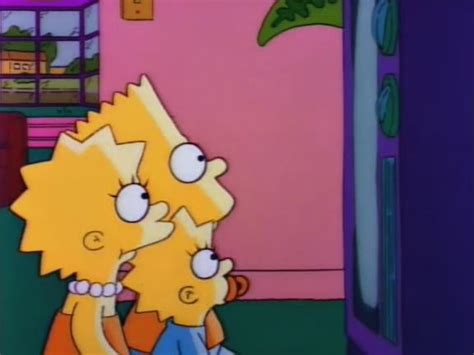I Wonder What Bart Lisa And Maggie Are Watching Simpsons Drawings