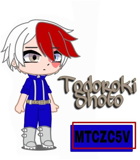 Todoroki Shoto Gacha Club Oc Gacha Club Anime Character Design