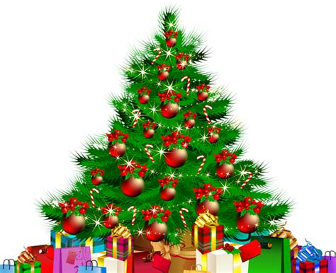 Download the free graphic resources in the form of png, eps, ai or psd. Transparent Christmas Tree and Giftss PNG Clipart ...