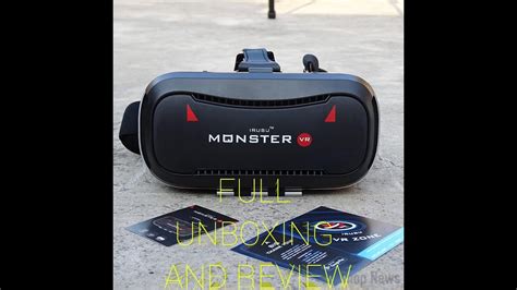 IRUSU MONSTER VIRTUAL REALITY GLASSES UNBOXING FULL REVIEW YouTube