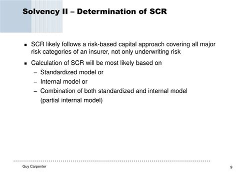 Ppt Solvency Ii Future Regulatory Capital Requirements Powerpoint Presentation Id5689209