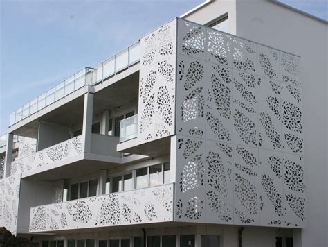 Perforated Facade Systems By Bruag Materia