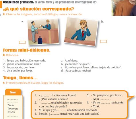 Lengua Española Universo Comunicativo Lengua Española I Ejercicios Capítulos 1 Y 2