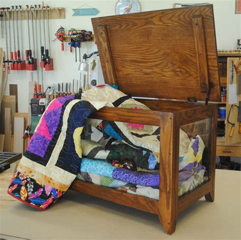 Available in lengths from 10 to 110. First Light Woodworking - Unplugged: Quilt Display Case