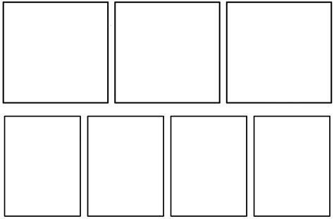 Free Printable Comic Strip Template These Templates Are Your Canvas To