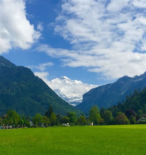 Interlaken Switzerland Natural Landmarks Nature Natural Beauty