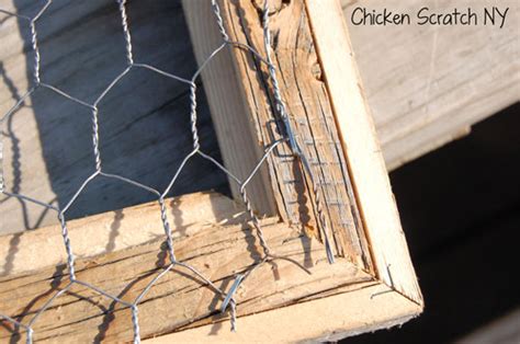 Chicken Wire Frame Tutorial