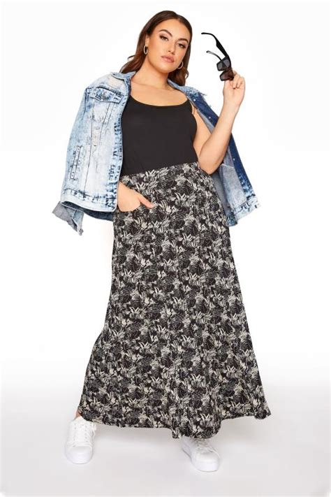 Plus Size Maxi Skirts Yours Clothing