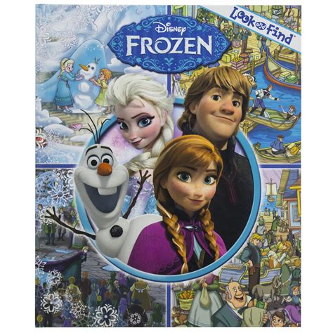 Disney Frozen Look And Find Activity Book Pi Kids Bigoexpress