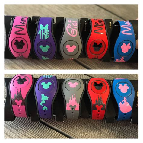 Magic Band 20 Decal Disney Inspired Charcters Castle