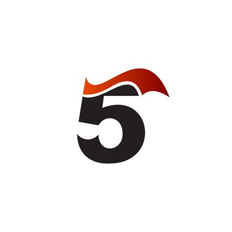 Figure 5 logo design concept template 604942 Vector Art at Vecteezy