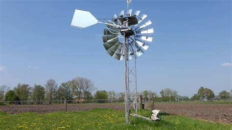 This windmill water pump could be the appropriate technology for your homestead. Windmill water pump Home made V1.2 - YouTube