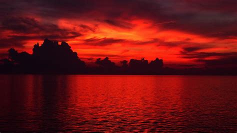 Reflected Red Sunset Photograph By Ocean View Photography Fine Art
