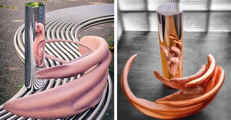 Anamorphic Sculptures And Optical Illusion Sculptures By Jonty Hurwitz