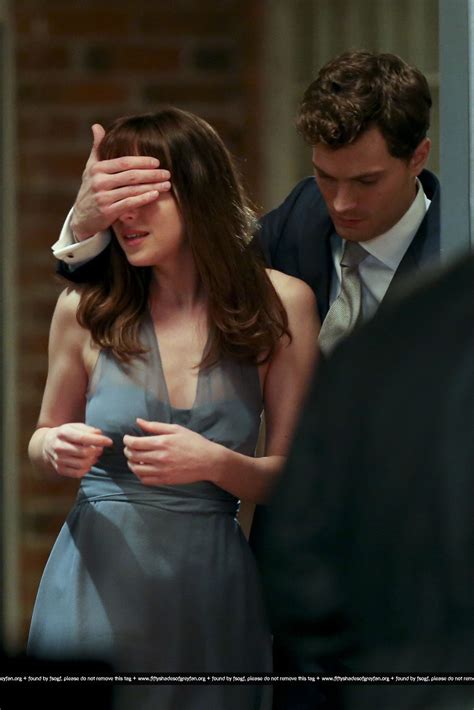 Fifty Shades Of Grey On Set January 16 Dakota Johnson Photo 36480228 Fanpop