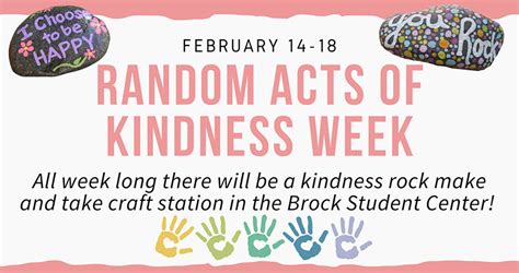 Random Acts Of Kindness Week Hawkeye Community College