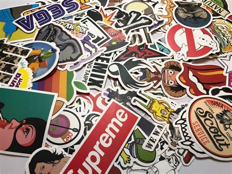 Konsep Populer Cool Laptop Stickers Stiker Anime