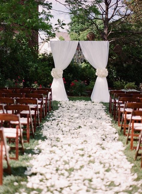 October 2019 we planned a super simple, budget friendly backyard wedding. Elegant Tented North Carolina Wedding - MODwedding