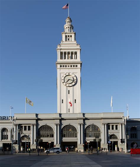 The San Francisco Ferry Building A Terminal For Ferries A Marketplace
