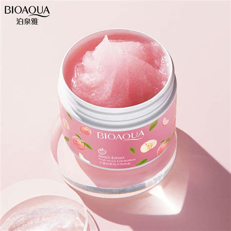 Bioaqua Peach Extract Fruit Acid Exfoliating Face Gel 140g