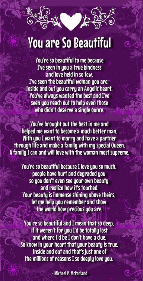 292 loving message for wife. You are so beautiful love love quotes love images love quotes and sayings | Love poem for her ...