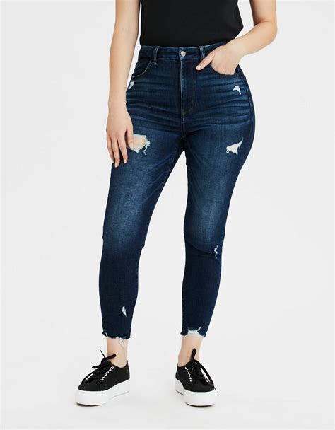 Ae Next Level Curvy Super High Waisted Jegging Crop