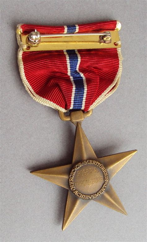 Cased Bronze Star Medal Ww2 Type