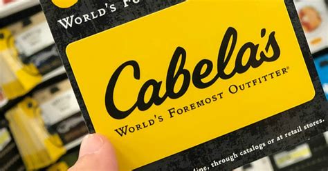 Buy cabelas discount gift cards from gift card spread and get all outdoor essentials at an all time low. $100 Cabela's Gift Card Only $80 Shipped - Hip2Save