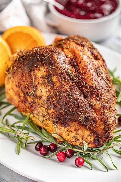 simple oven roasted turkey breast the stay at home chef