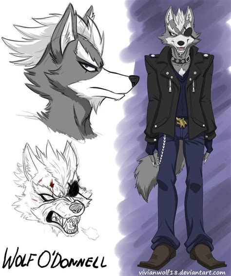 Wolf Odonnell Concept Art By Vivianwolf18 On Deviantart Wolf O