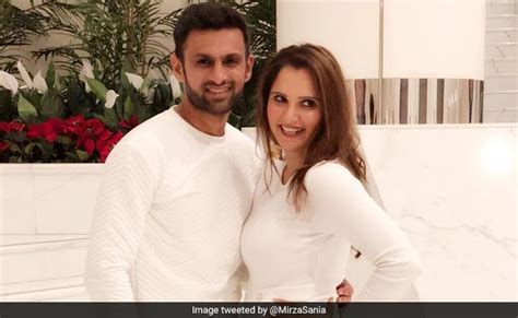 Sania Mirza Tweets Birthday Wishes For Husband Shoaib Malik His Reply
