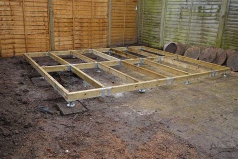 How To Build An Adjustable Shed Base In 2021 Metal Shed Shed Base