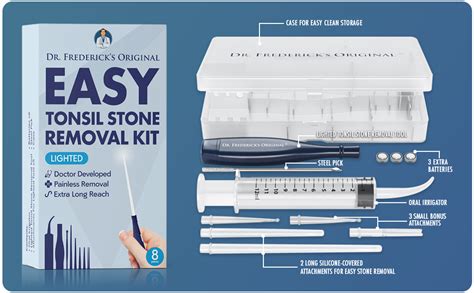 Dr Fredericks Original Easy Tonsil Stone Remover Kit Fast Painless