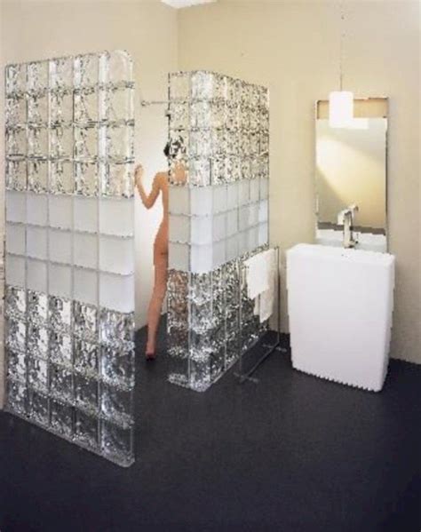 41 amazing glass brick shower division design ideas glass blocks wall glass