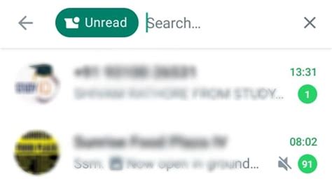 How To Quickly Filter Unread Messages On Whatsapp Mashtips
