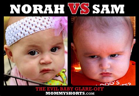 The Evil Baby Glare Off 16 Babies You Do Not Want To Mess With Huffpost