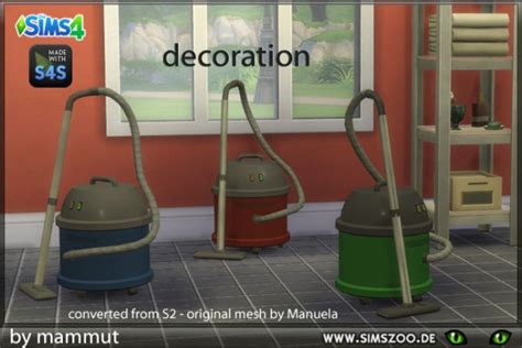 Vacuum Custom Content • Sims 4 Downloads