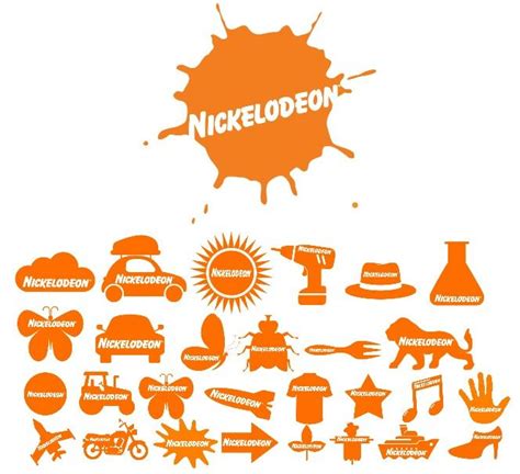 All Nickelodeon Logos Childhood Nostalgia 2000s Nostalgia 2000s
