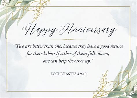 Meaningful Bible Verses To Write Inside Your Anniversary Card