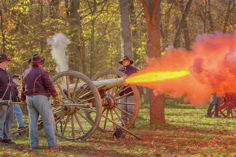 Cannon Fire Photograph By Susan Rissi Tregoning Fine Art America