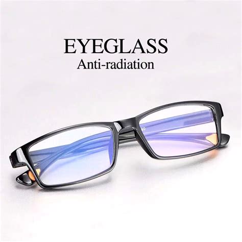 Tr90 Anti Radiation Eyeglasses Replaceable Lens Unisex Shopee Malaysia