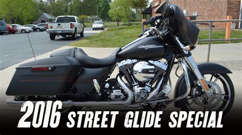 2016 Harley Davidson® Flhxs Street Glide® Special Black Denim Youtube